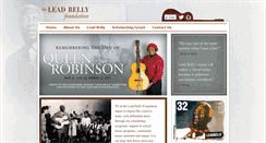 Desktop Screenshot of leadbelly.org